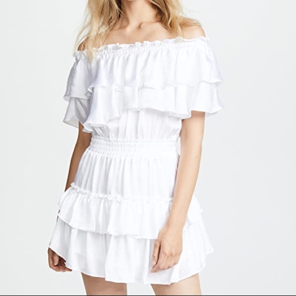 NWT Misa Los Angeles Giada dress white sz M
